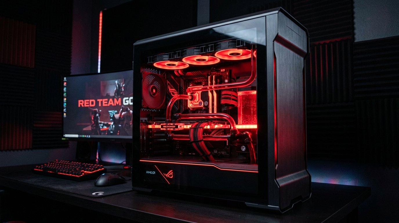 AMD Ryzen Custom Gaming PC Build